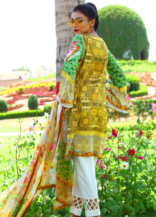 Embroidered Lawn-1