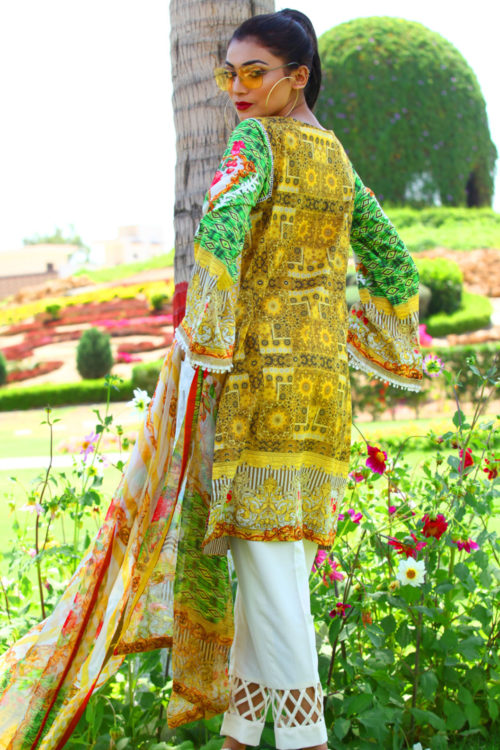 Embroidered Lawn-1