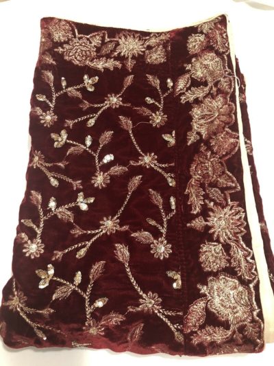 Velvet Shawl 12-B – Libas-e-Khaas